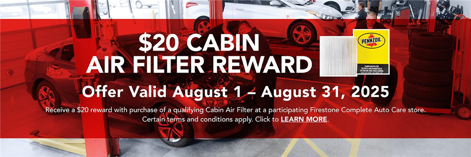 2025 August Cabin Air Filter